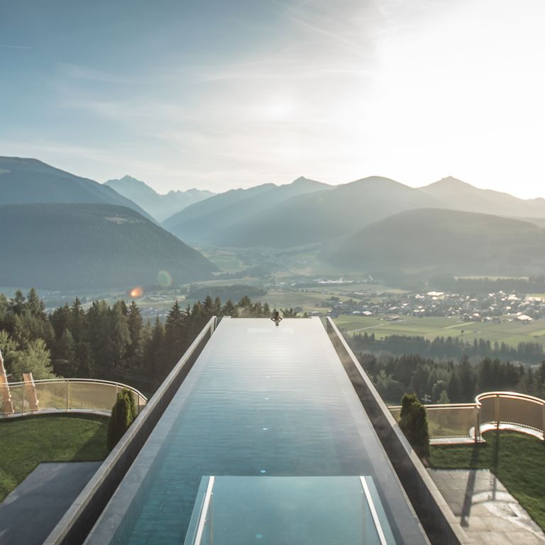 Skypool im Hubertus Hotel 
