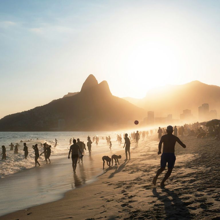 Schwimmen, spielen, sonnen: der Strand von Ipanema Ipanema Strand, Rio de Janeiro