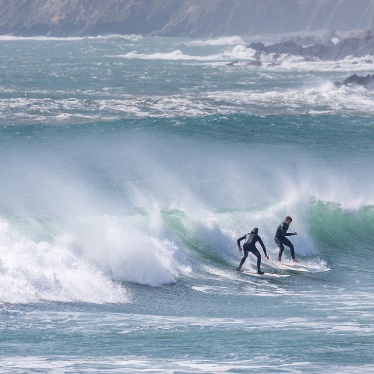 Surfen Garretstown Beach Irland